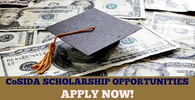Apply Now for CoSIDA Internship Grant, Postgrad & Undergrad Scholarships